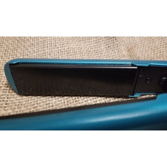 Watts Tourmaline Ceramic Flat Iron 1" Model HW-2403C Blue Adjustable Settings - Picture 6 of 9